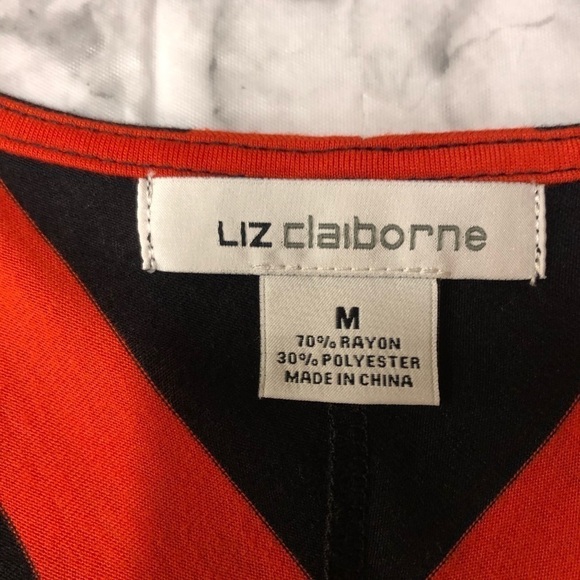 Liz Claiborne Stiped Maxi Sleeveless Sundress Size M NWT - Picture 3 of 5